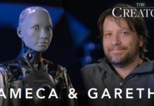 The Creator | Ameca and Gareth | 20th Century Studios