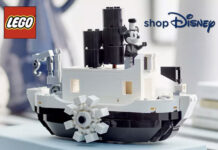 LEGO Disney 100 Steamboat Willie Gift with Purchase Available at shopDisney Now