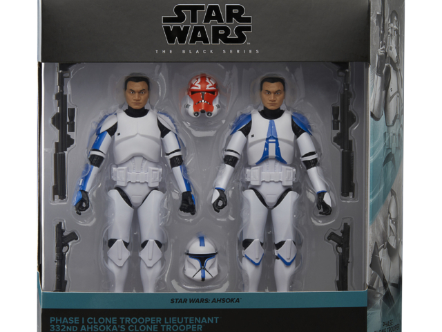 STAR WARS THE BLACK SERIES CLONE TROOPER LIEUTENANT & 332ND AHSOKA’S CLONE TROOPER 14
