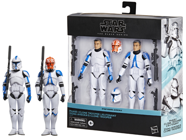 STAR WARS THE BLACK SERIES CLONE TROOPER LIEUTENANT & 332ND AHSOKA’S CLONE TROOPER 8
