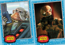 Topps Star Wars Living Set, Week 232: Raspar Six & Imperial Police Droids