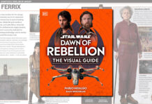Star Wars: Dawn of Rebellion The Visual Guide – Ferrix Page Spread