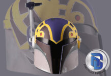 Star Wars Rebels – Sabine Wren Season 4 Helmet Preorder at Denuo Novo