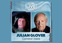 Julian Glover Announced as Attending Echo Base Live on April 13th, 2024