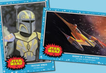 Topps Star Wars Living Set, Week 244: Tristan Wren & Naboo N-1 Starfighter