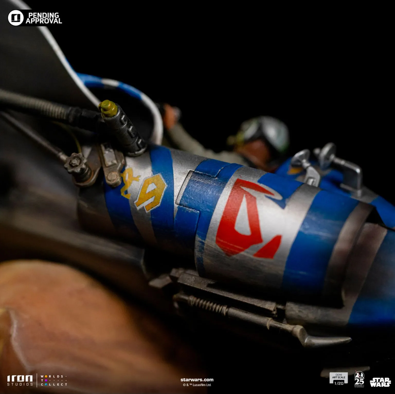 Iron Studios Digital Pre-Order for Anakin's Pod Racer Demi Art Scale 1/ ...