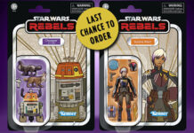 Last Chance to Order Vintage Collection Chopper and Sabine Wren on Mural Cardbacks