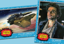 Topps Star Wars Living Set, Week 245: Eta-2 Jedi Starfighter & Poe Dameron