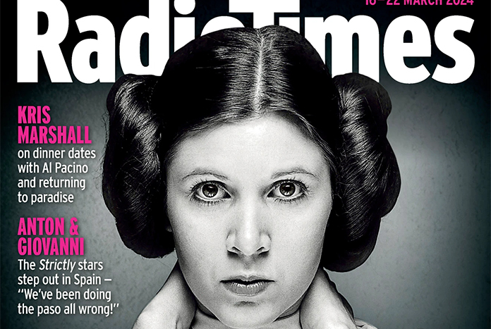 Carrie Fisher Radio Times Mar24