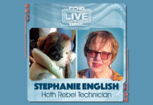 Hoth Rebel Technician Stephanie English Attending Echo Base Live on April 13th, 2024