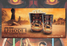 Star Wars: The Phantom Menace 25th Anniversary Popcorn Bucket and Soda Cup