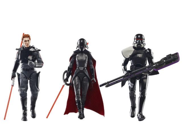 STAR WARS THE BLACK SERIES STAR WARS JEDI FALLEN ORDER 3-PACK 6