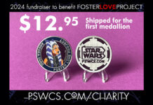 Less Than 50 of PSWCS’s Ahsoka Charity Medallions Left