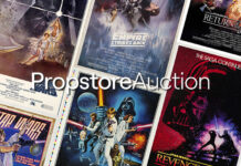 Propstore Collectible Posters Live Auction Los Angeles, April 18th and 19th