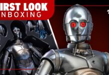 Hot Toys Triple-Zero (0-0-0) Protocol Droid Sixth Scale Figure Unboxing | First Look