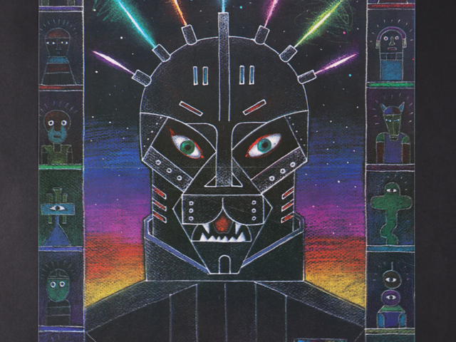 Propstore_May24_STAR WARS A NEW HOPE (1977) Russian ‘Puma Head’ Poster, 1990 (First Release)
