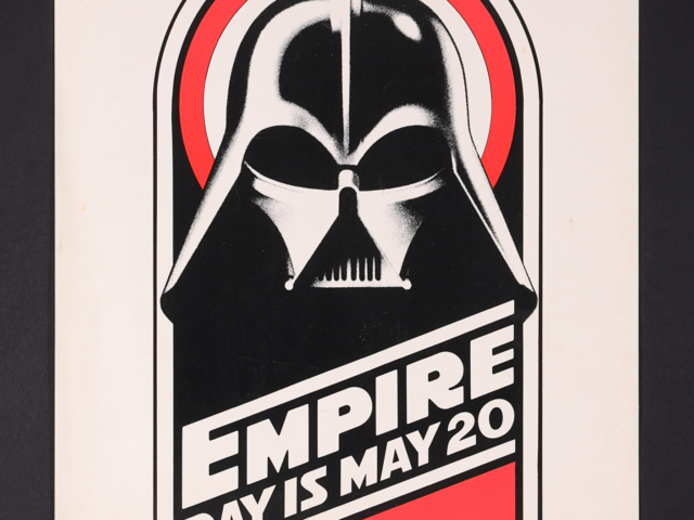 Propstore_May24_STAR WARS THE EMPIRE STRIKES BACK (1980) British Royal Charity World Premiere Empire Day Poster, 1980