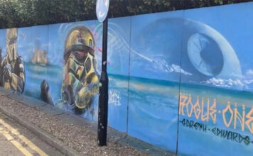 Star Wars Director Gareth Edwards Says Mural Better Than Oscar