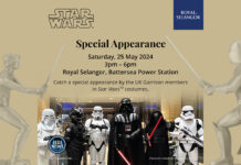 See 501st UK Garrison at Royal Selangor Store in London on May 25th, 2025