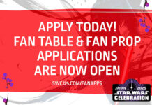 Star Wars Celebration Japan 2025: Applications for Fan Props and Fan Tables Now Open