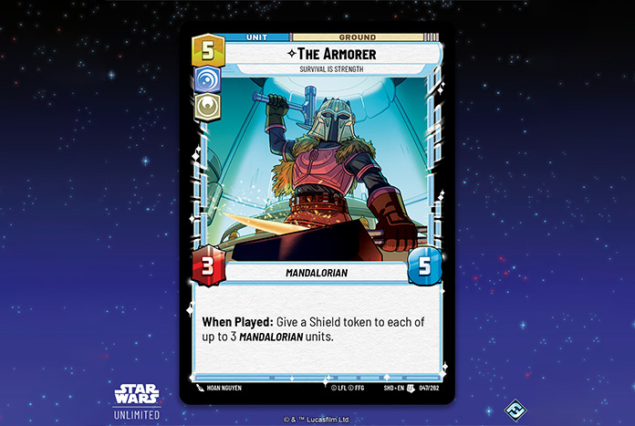 The Armorer Star Wars Unlimited Preview May24