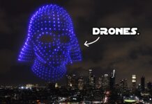 Watch Complete Star Wars: A New Hope Drone Show from Angel Stadium in Anaheim
