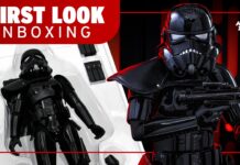 Hot Toys Shadow Trooper Sixth Scale Figure with Death Star Environment Unboxing | First Look
