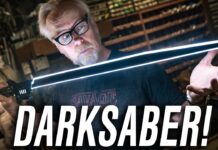 Adam Savage’s New Neopixel Darksaber!
