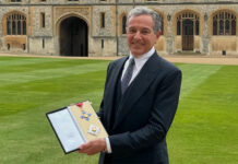 Disney CEO Bob Iger Given Honorary (Jedi) Knighthood by Prince William