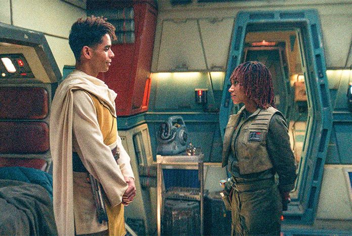 Charlie Barnett and Amandla Stenberg The Acolyte Jun24