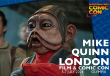 Mike Quinn is Latest Star Wars Guest Attending London Film and Comic Con, July 5th – 7th