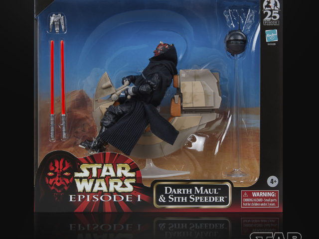 STAR WARS THE BLACK SERIES DARTH MAUL & SITH SPEEDER - Package 1