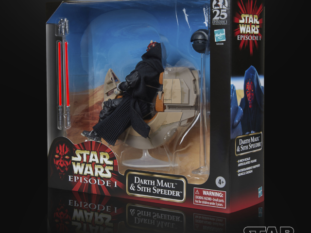 STAR WARS THE BLACK SERIES DARTH MAUL & SITH SPEEDER - Package 3