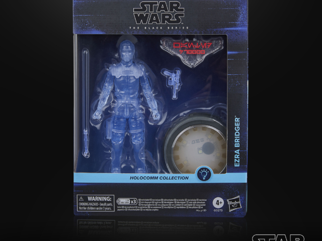 STAR WARS THE BLACK SERIES EZRA BRIDGER HOLOCOMM 1