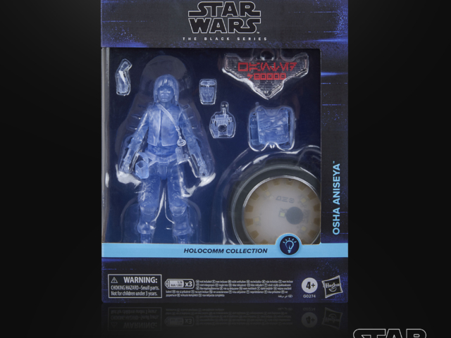 STAR WARS THE BLACK SERIES OSHA ANISEYA (HOLOCOMM) 1