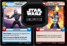 Exclusive Reveal of Two New Cards from Star Wars: Unlimited ‘Shadows of the Galaxy’