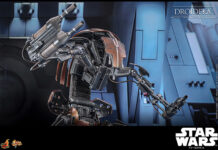 Hot Toys Droideka Sixth Scale Collectible Figure Revealed from Star Wars: The Phantom Menace