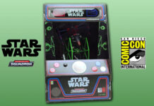 Jazwares Reveals Micro Galaxy Squadron X-Wing + Tie Fighter Game Console SDCC Exclusive