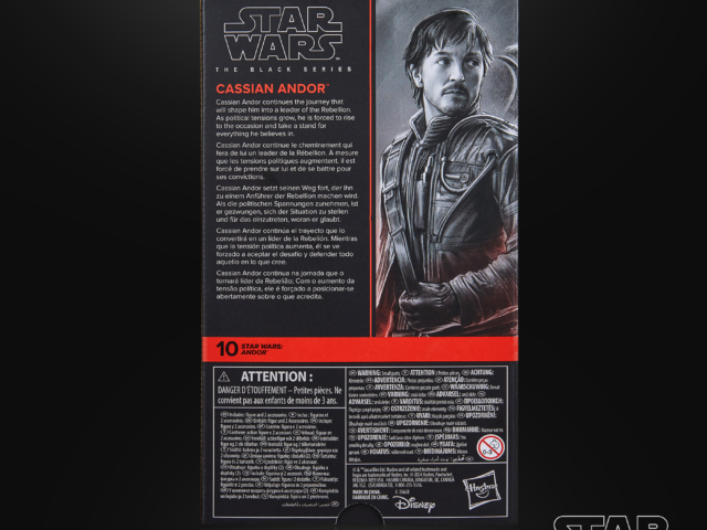 STAR WARS THE BLACK SERIES CASSIAN ANDOR – Package 3