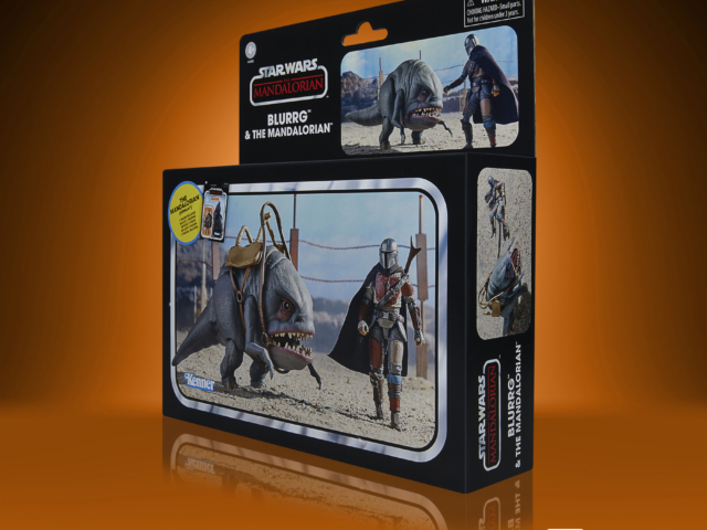 STAR WARS THE VINTAGE COLLECTION BLURRG & THE MANDALORIAN – Package 3