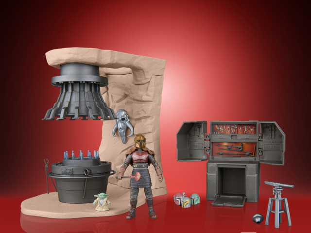 STAR WARS THE VINTAGE COLLECTION THE ARMORER’S FORGE PLAYSET 1