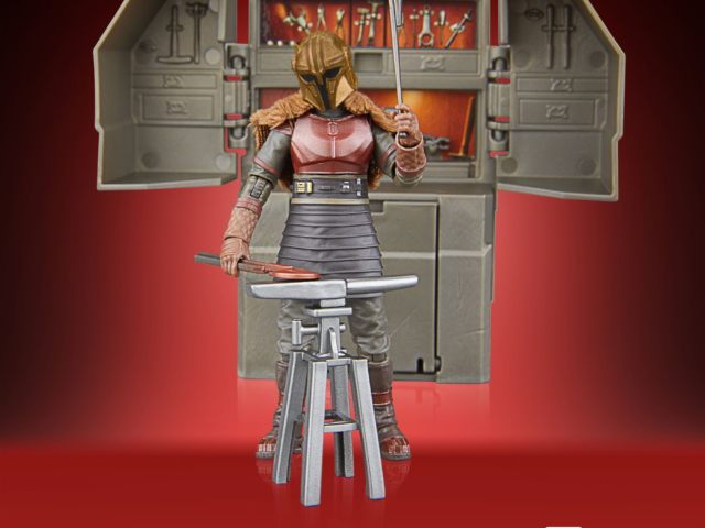 STAR WARS THE VINTAGE COLLECTION THE ARMORER’S FORGE PLAYSET 19