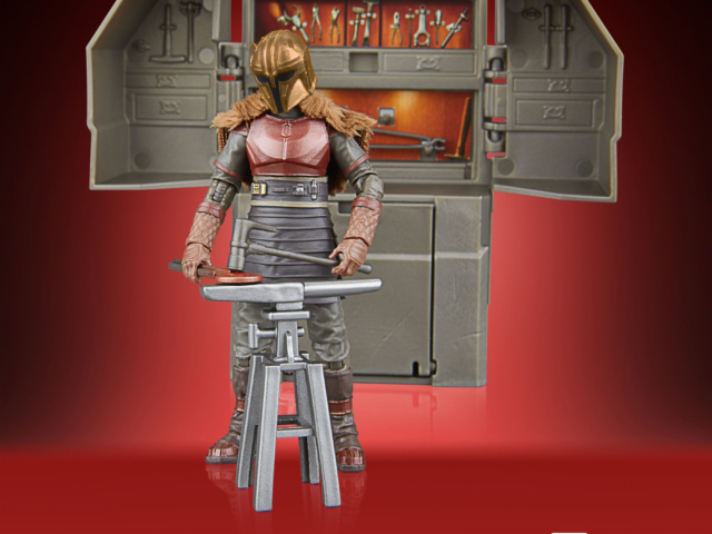 STAR WARS THE VINTAGE COLLECTION THE ARMORER’S FORGE PLAYSET 21