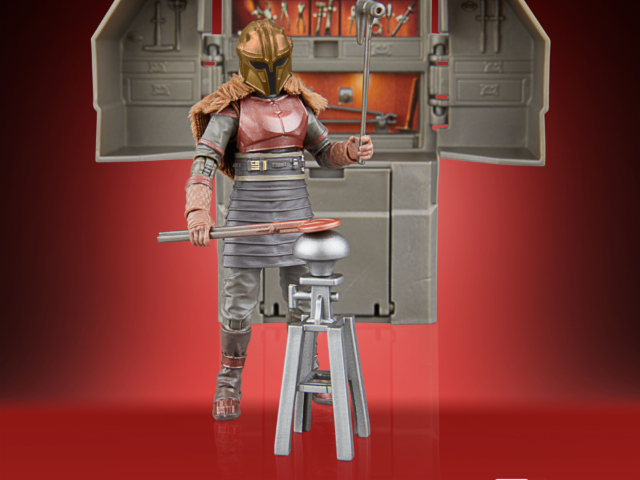 STAR WARS THE VINTAGE COLLECTION THE ARMORER’S FORGE PLAYSET 23