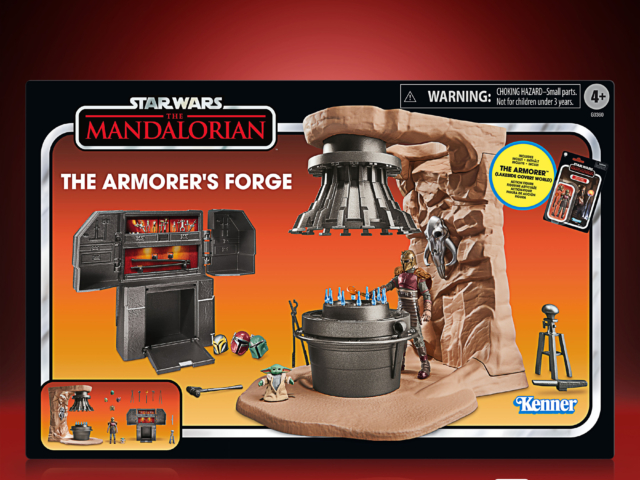 STAR WARS THE VINTAGE COLLECTION THE ARMORER’S FORGE PLAYSET – PKG 3