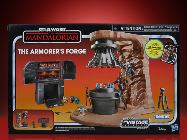 STAR WARS THE VINTAGE COLLECTION THE ARMORER’S FORGE PLAYSET – PKG 7