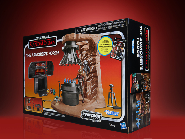 STAR WARS THE VINTAGE COLLECTION THE ARMORER’S FORGE PLAYSET – PKG 9
