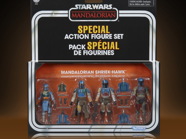 SW THE VINTAGE COLLECTION MANDALORIAN SHRIEK-HAWKS – Package 1