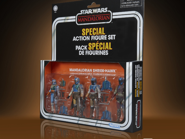SW THE VINTAGE COLLECTION MANDALORIAN SHRIEK-HAWKS – Package 2