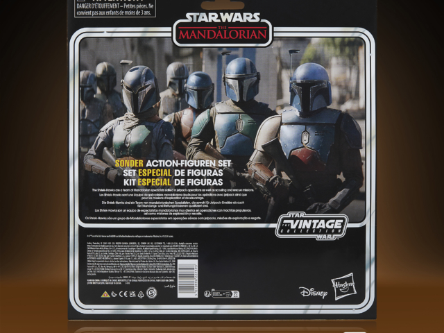 SW THE VINTAGE COLLECTION MANDALORIAN SHRIEK-HAWKS – Package 3